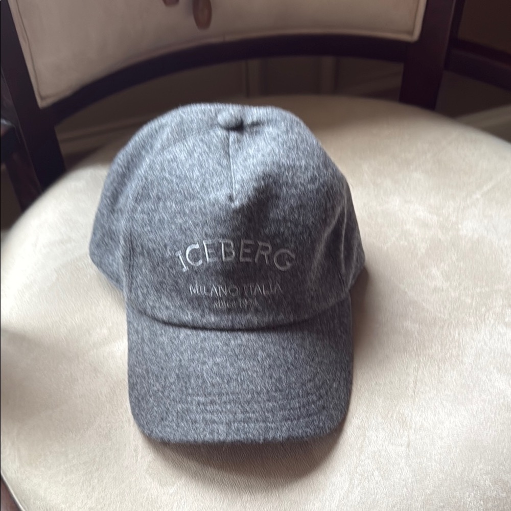 Iceberg Gray Wool Cap